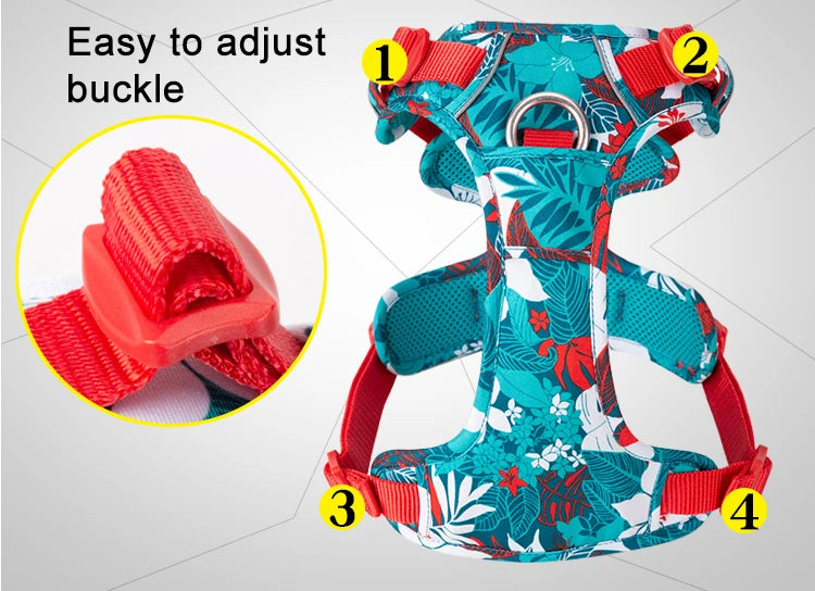 Dog Harness Reflective Nylon
