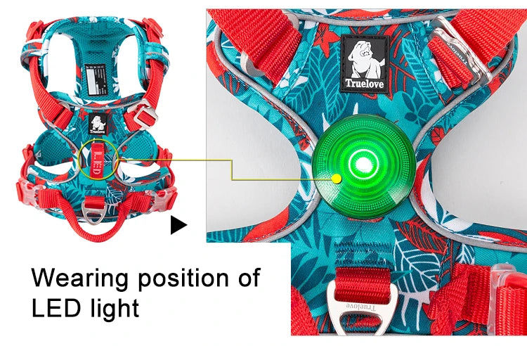 Dog Harness Reflective Nylon