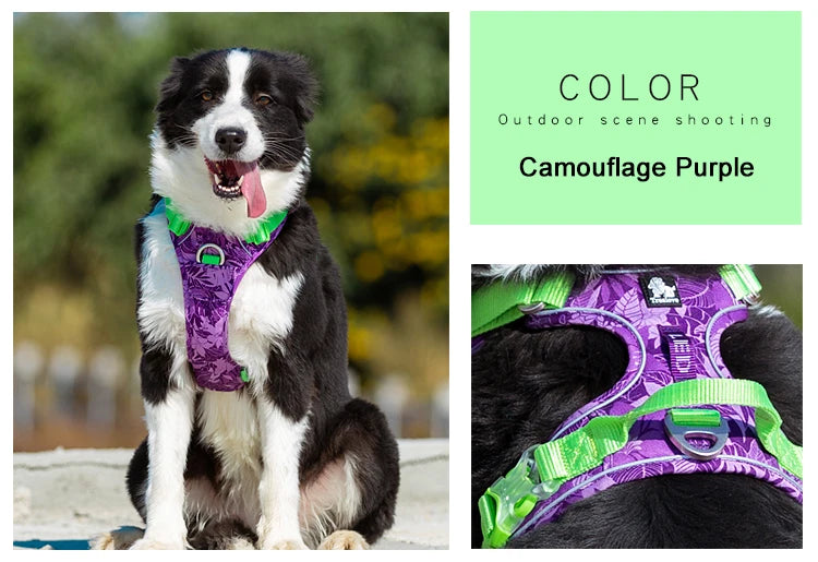 Dog Harness Reflective Nylon