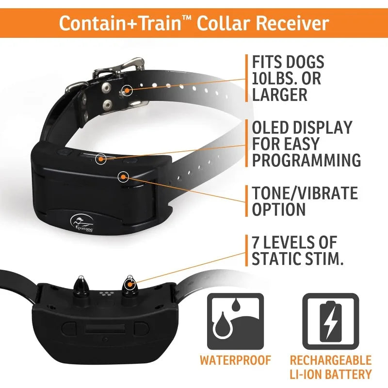 In-Ground Electric Dog Fence & Remote Trainer