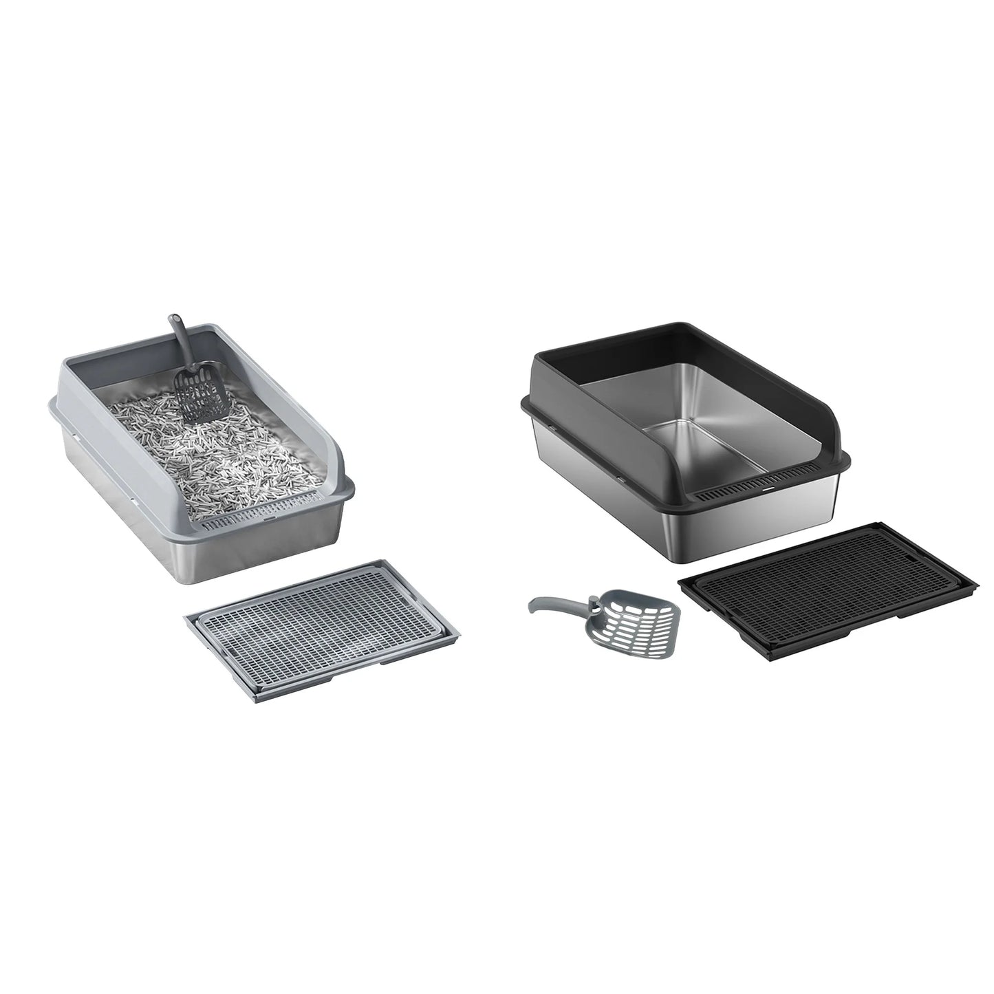 Stainless Steel Cat Litter Box