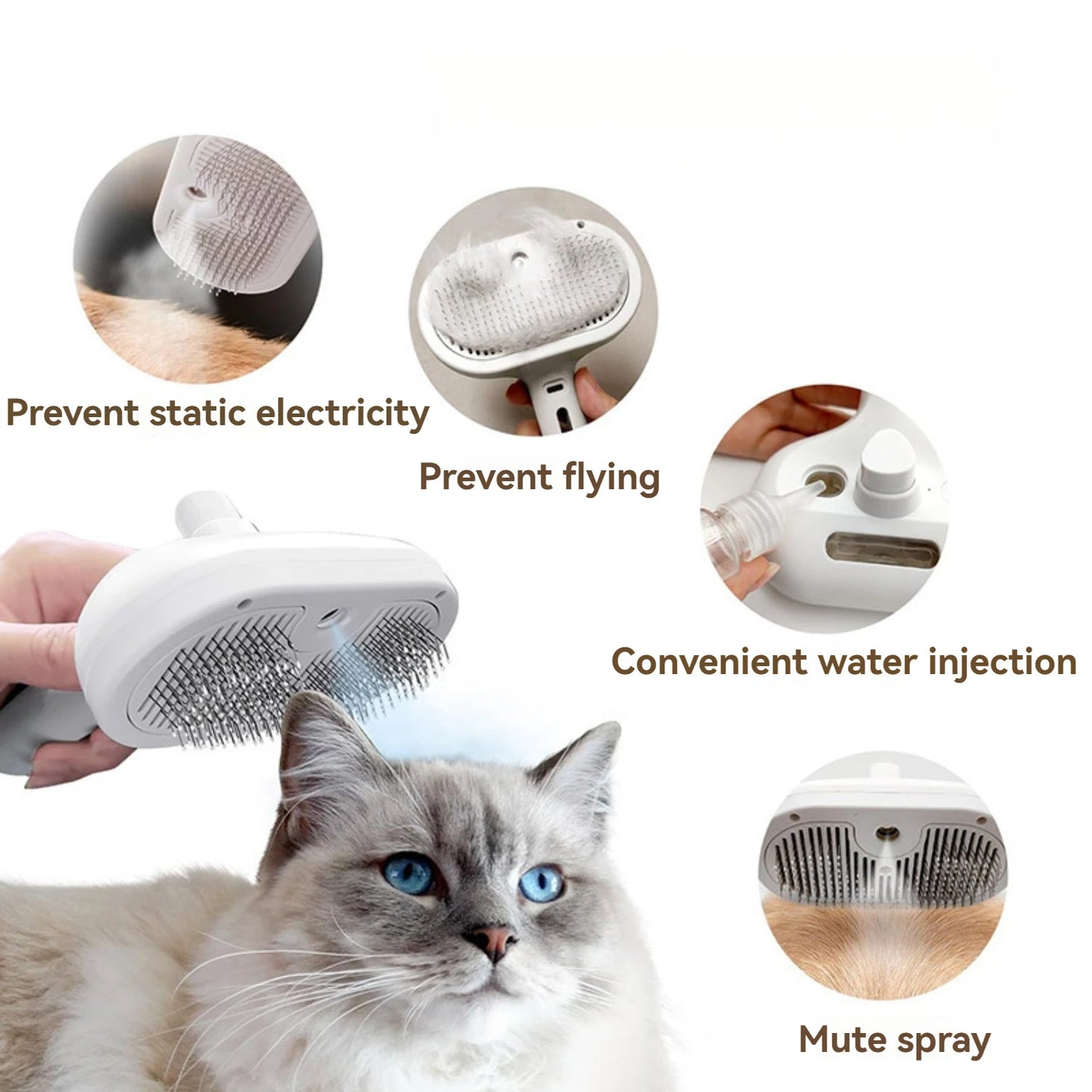 Water Brush for Cats, Dogs, & Small Animals