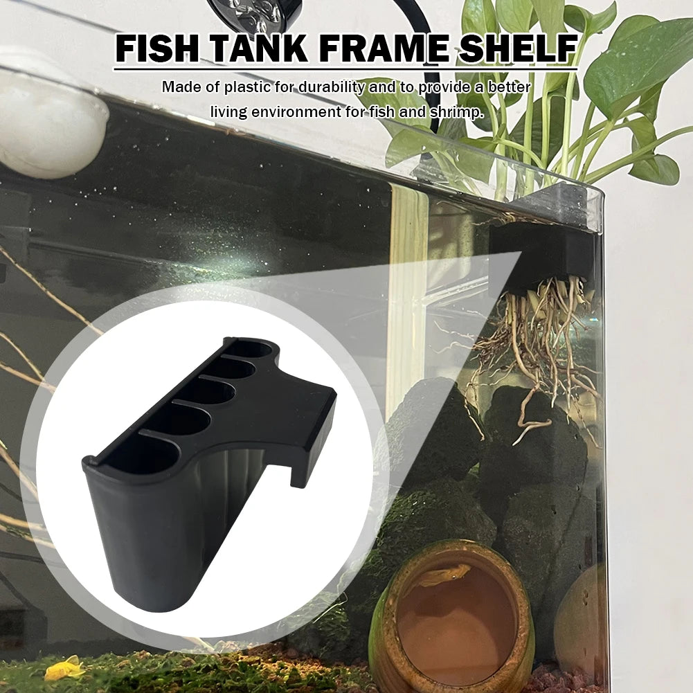 Hanging Plant Shelf with Integrated Hook