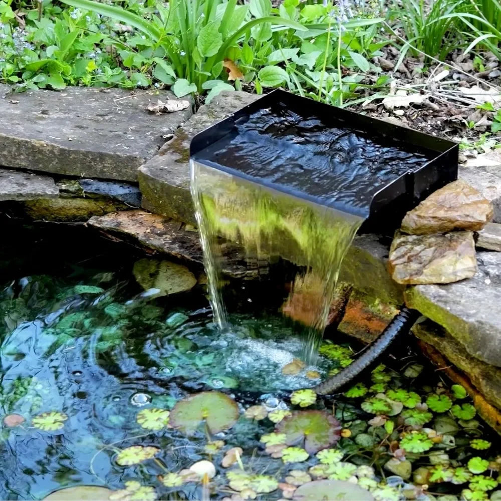 Pond Waterfall Box with Pump Kit