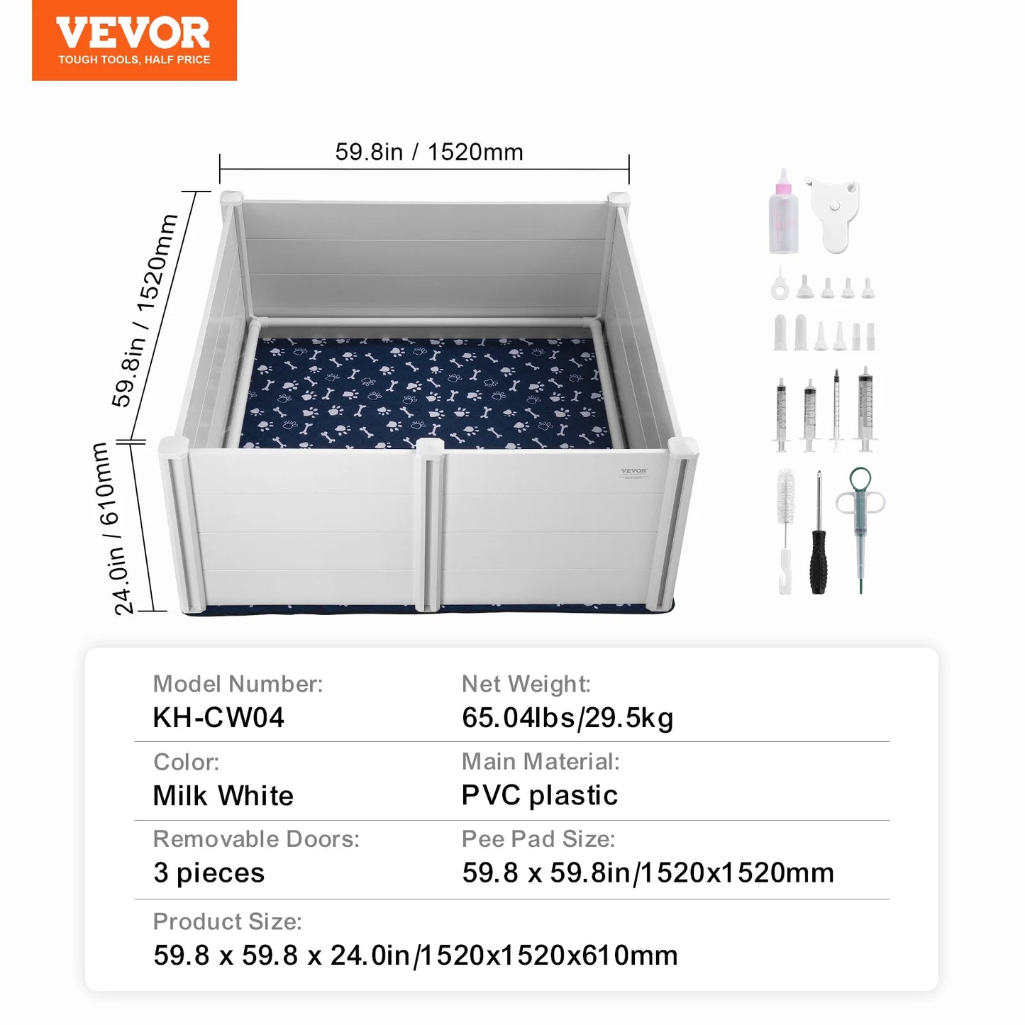Whelping Box for Dogs and Puppies