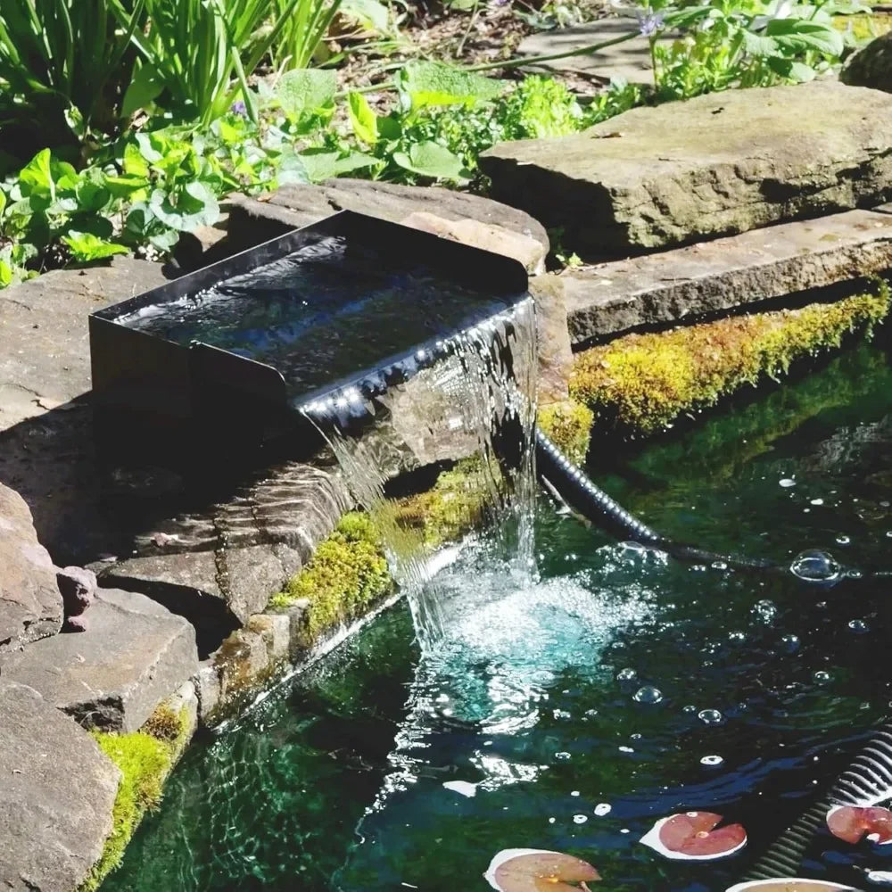 Pond Waterfall Box with Pump Kit