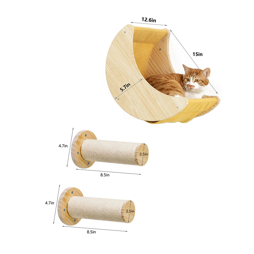 Cat Shelf Wall
