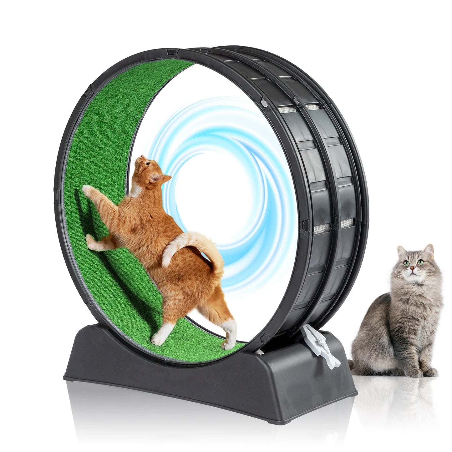 Cat Treadmill with Carpeted Runway