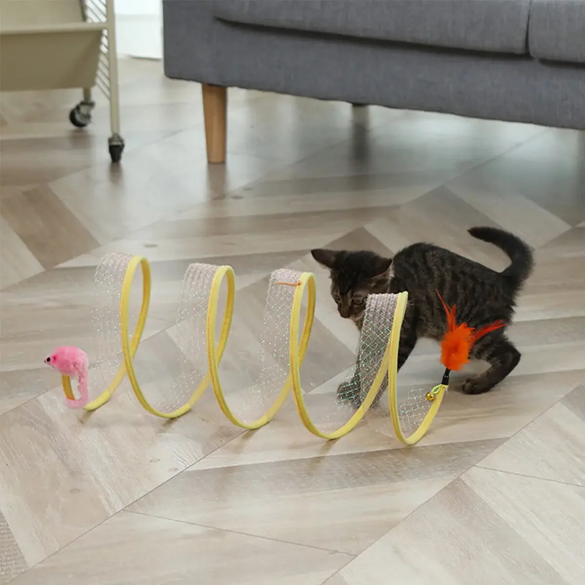 Tunnel With Balls And Crinkle