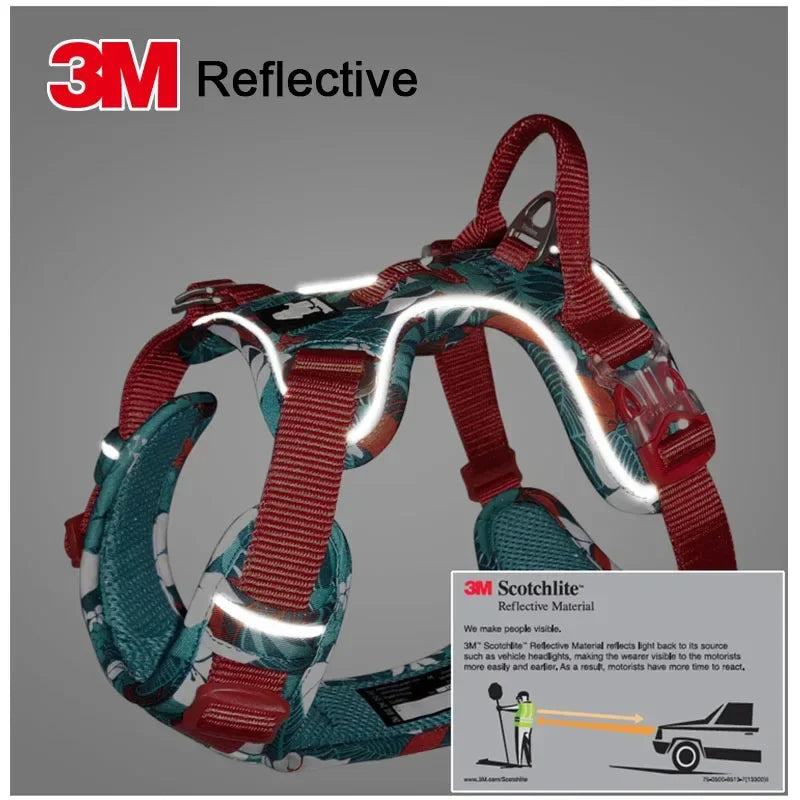 Dog Harness Reflective Nylon