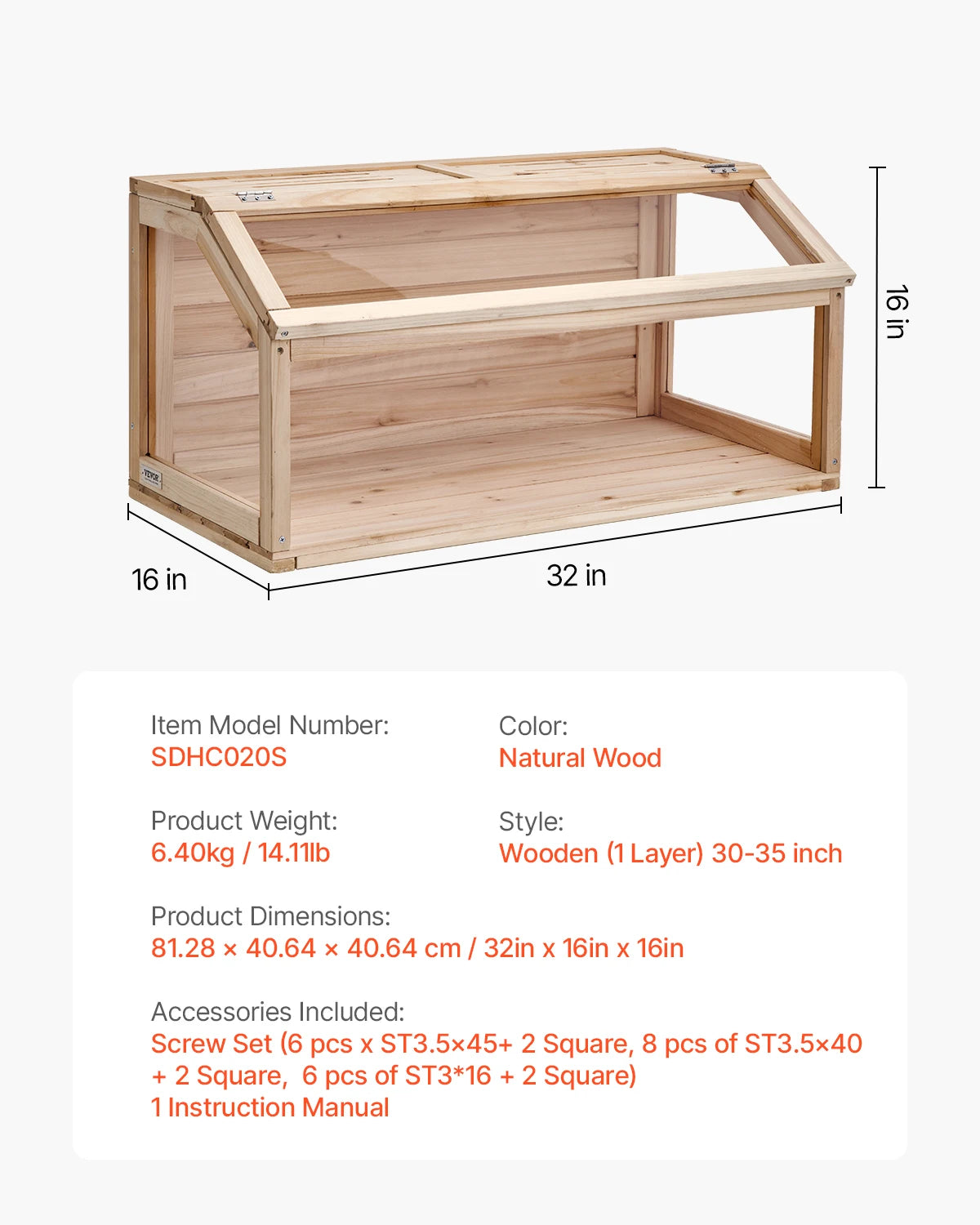 270° Viewing Habitat with Openable Top