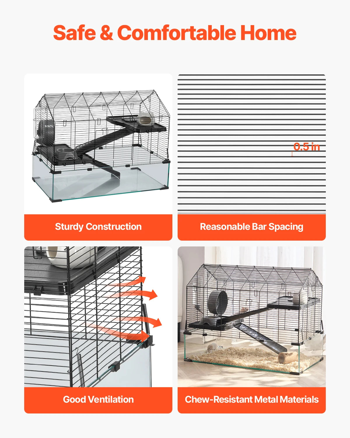 360° Viewing Transparent Portable Habitats