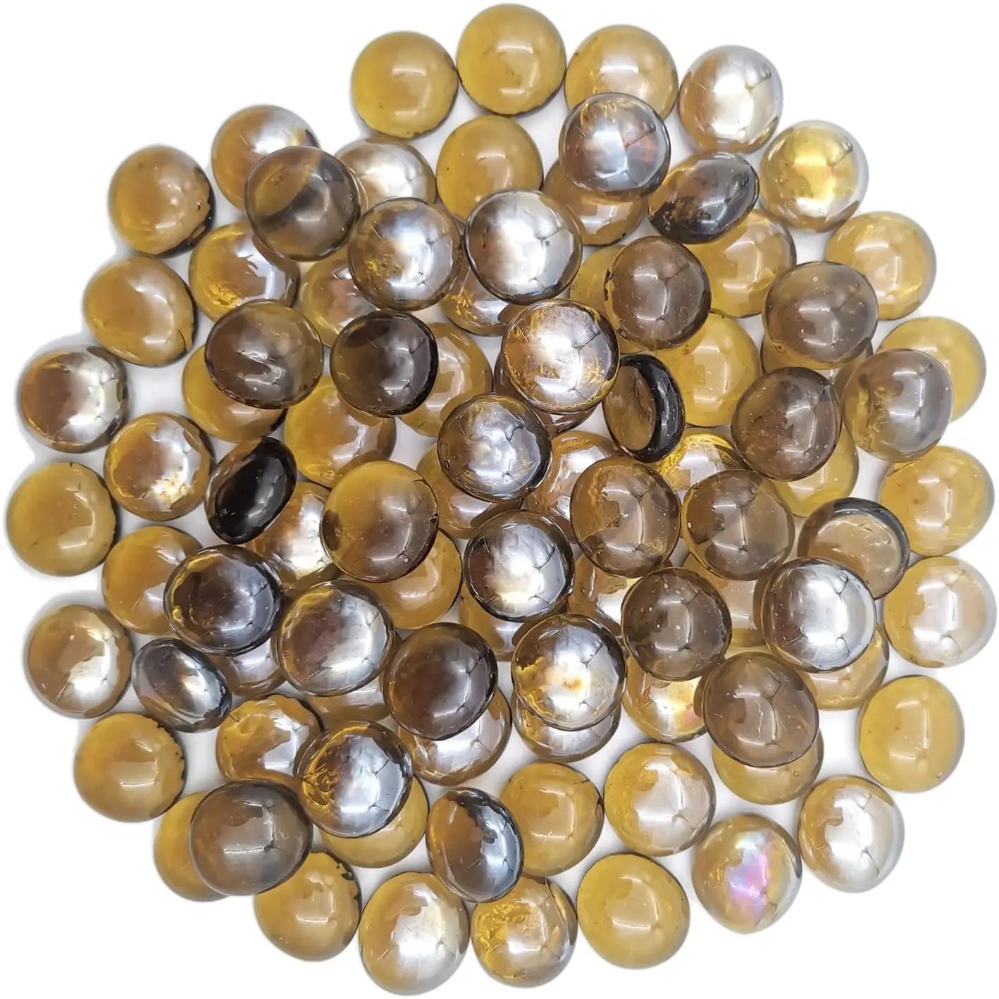 Flat Glass Marbles