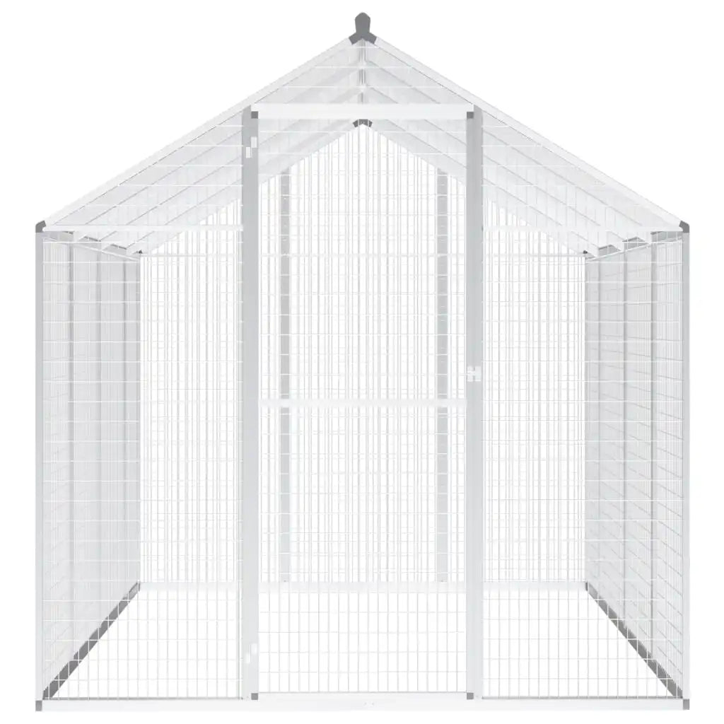 Outdoor aluminum aviary