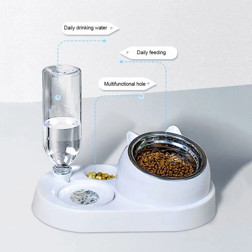 Food Container with Waterer