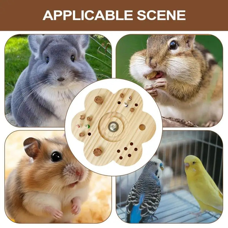 Wood Enrichment Toy
