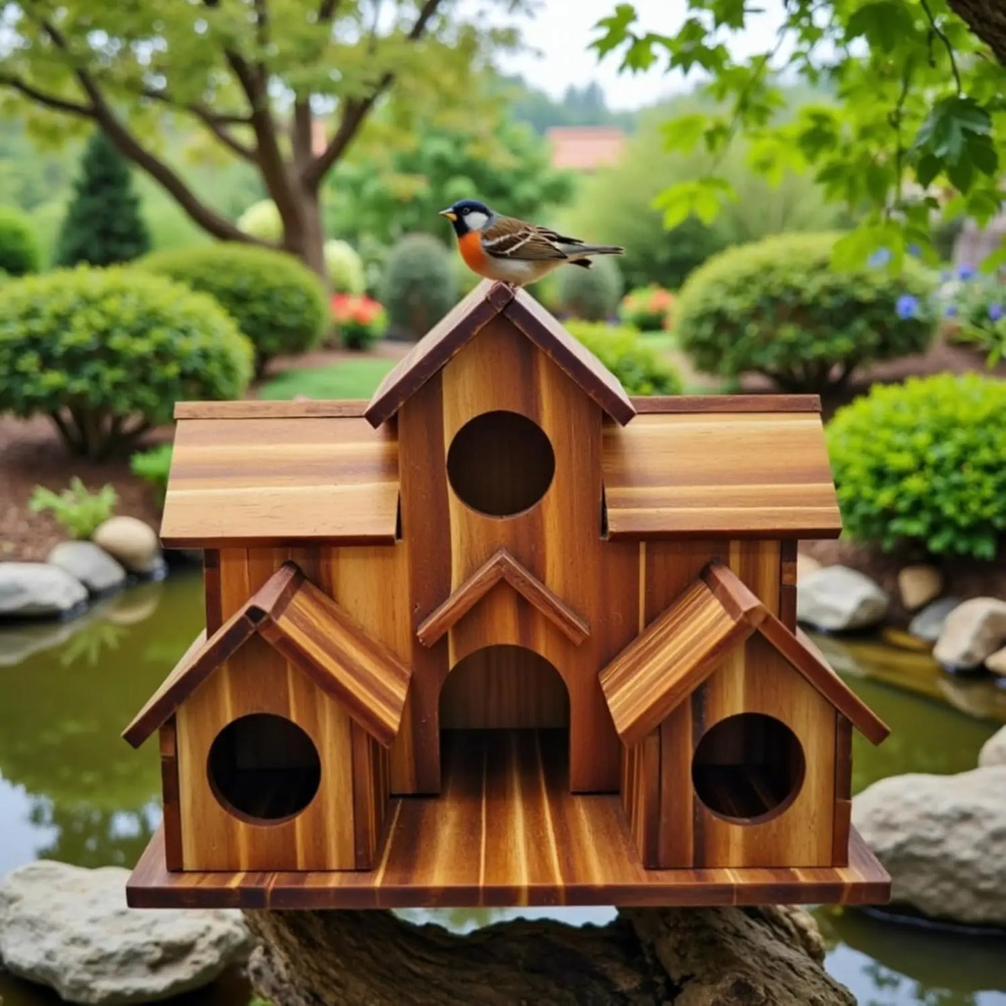 Outdoor bird house