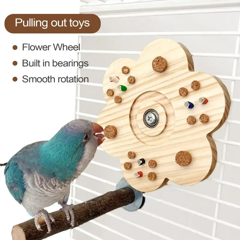 Wood Enrichment Toy