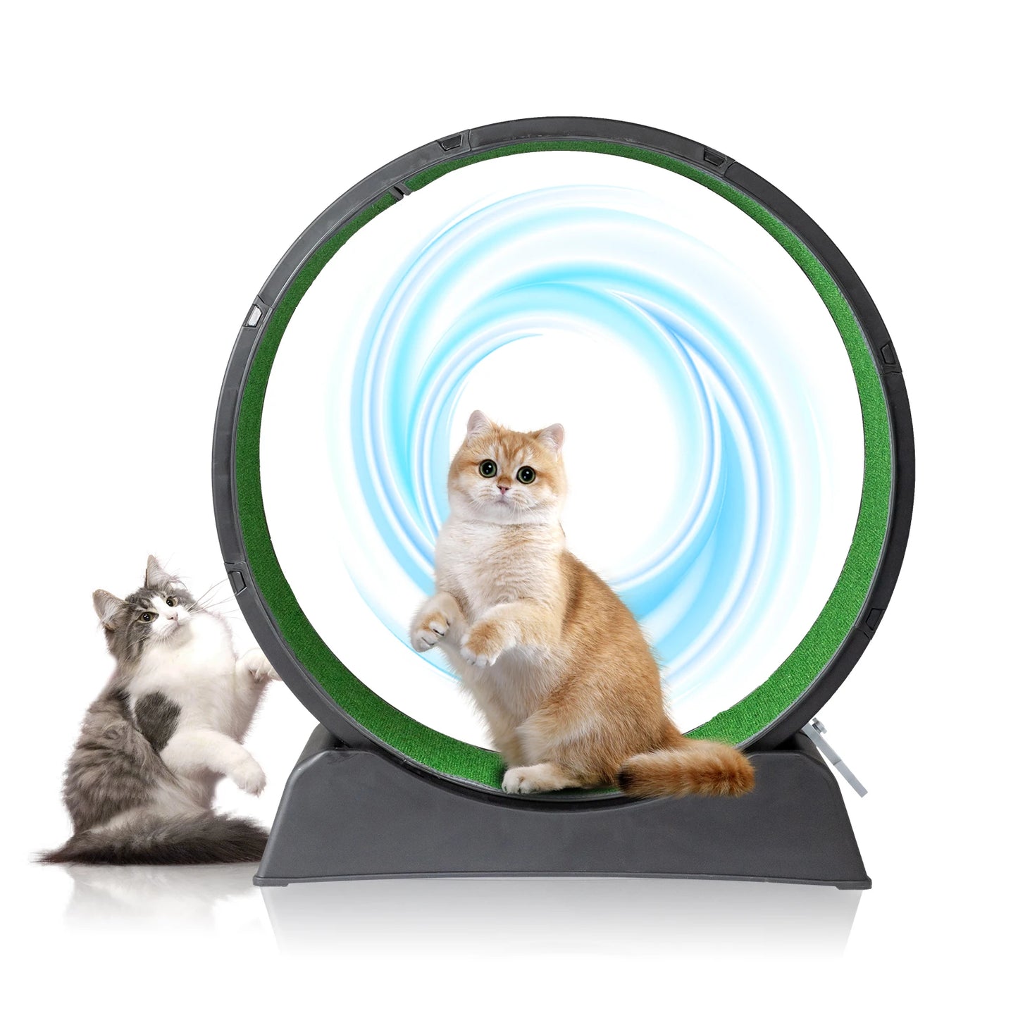 Cat Treadmill with Carpeted Runway