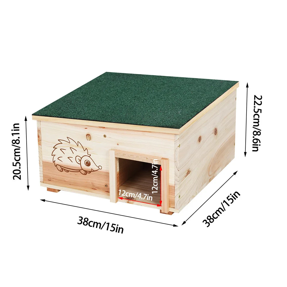 Wooden Small Animal Hideout