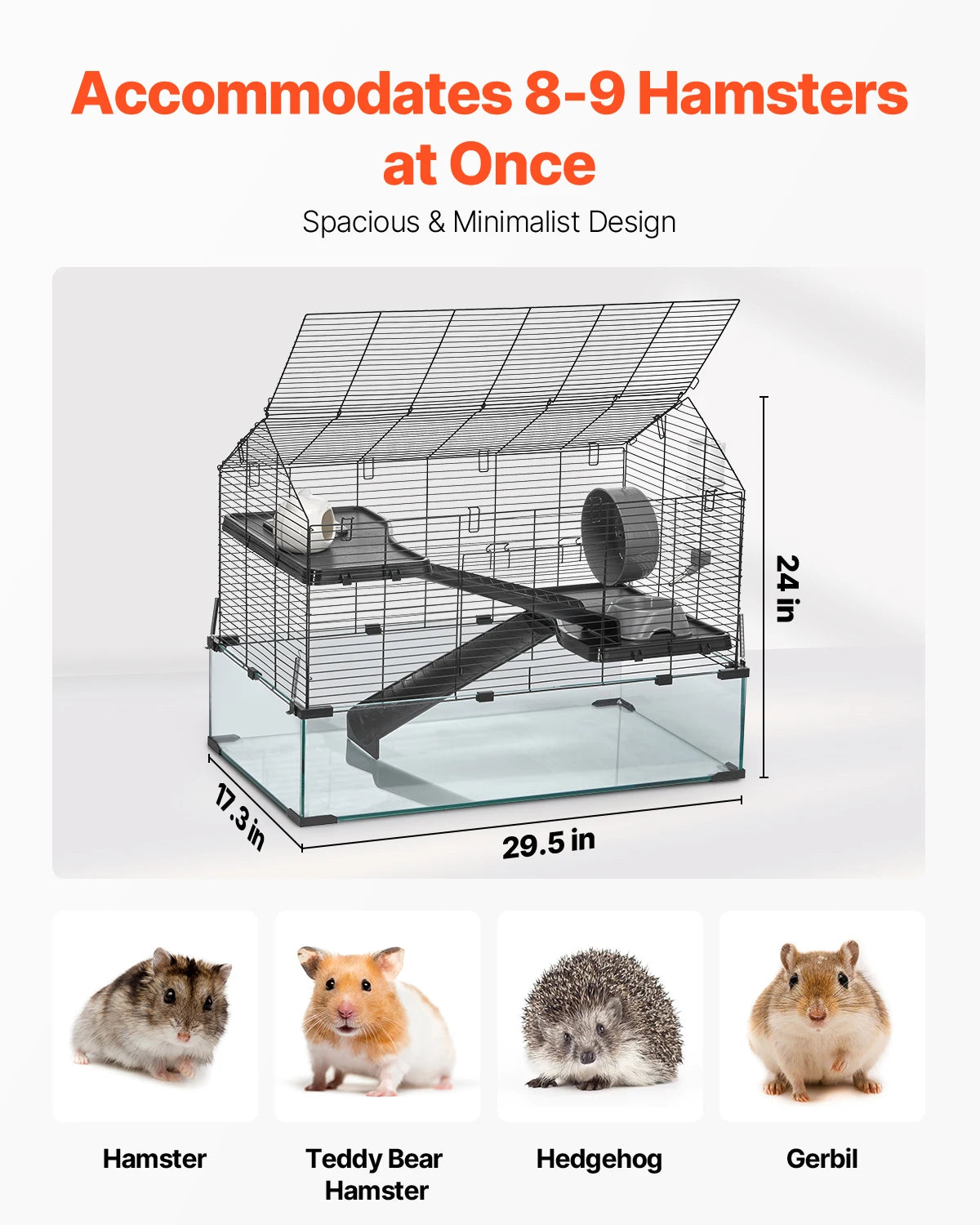 360° Viewing Transparent Portable Habitats
