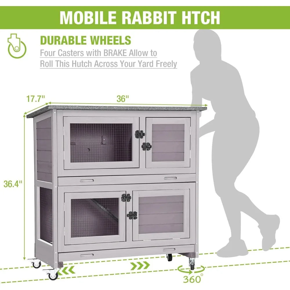 Indoor, Wood Pet Cage