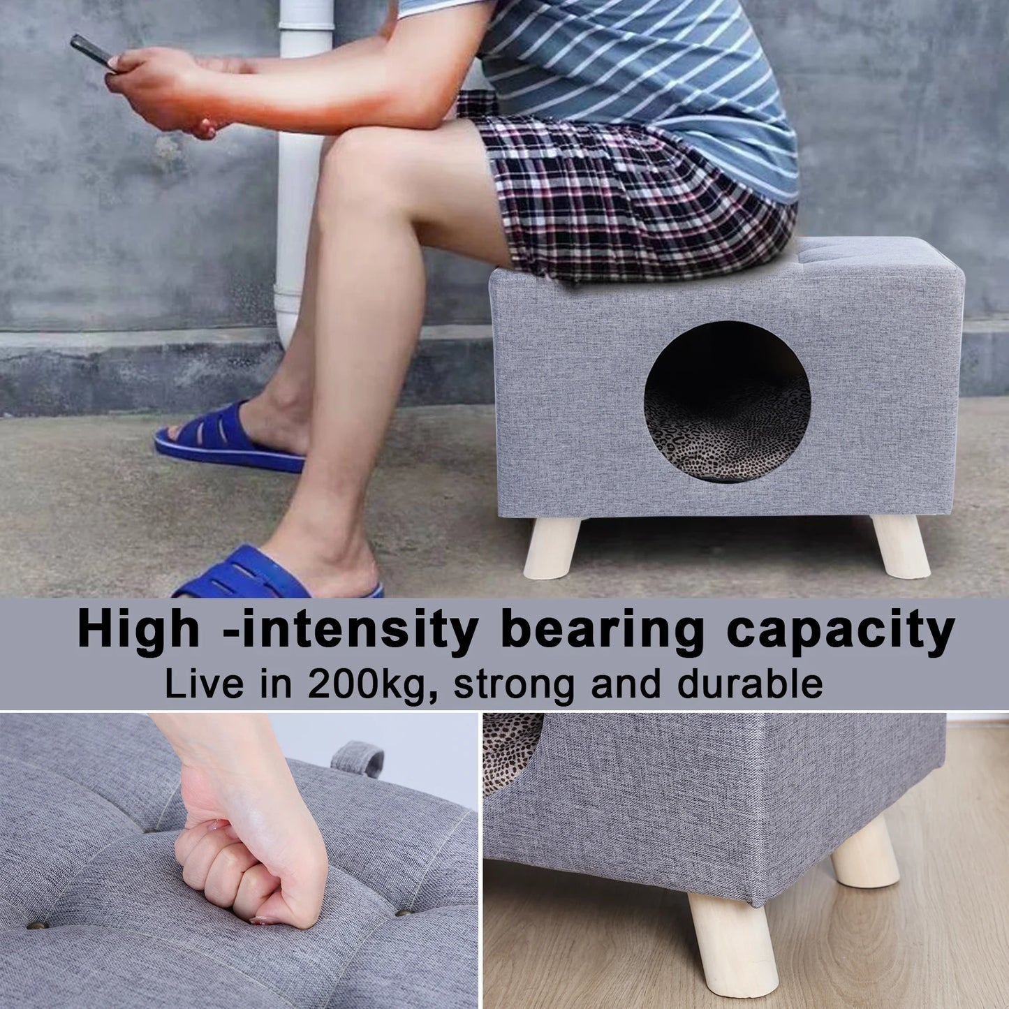 Pet House Bench