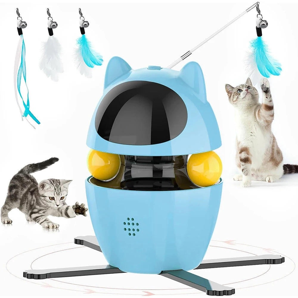 4-in-1 Cat Electric Interactive Toys