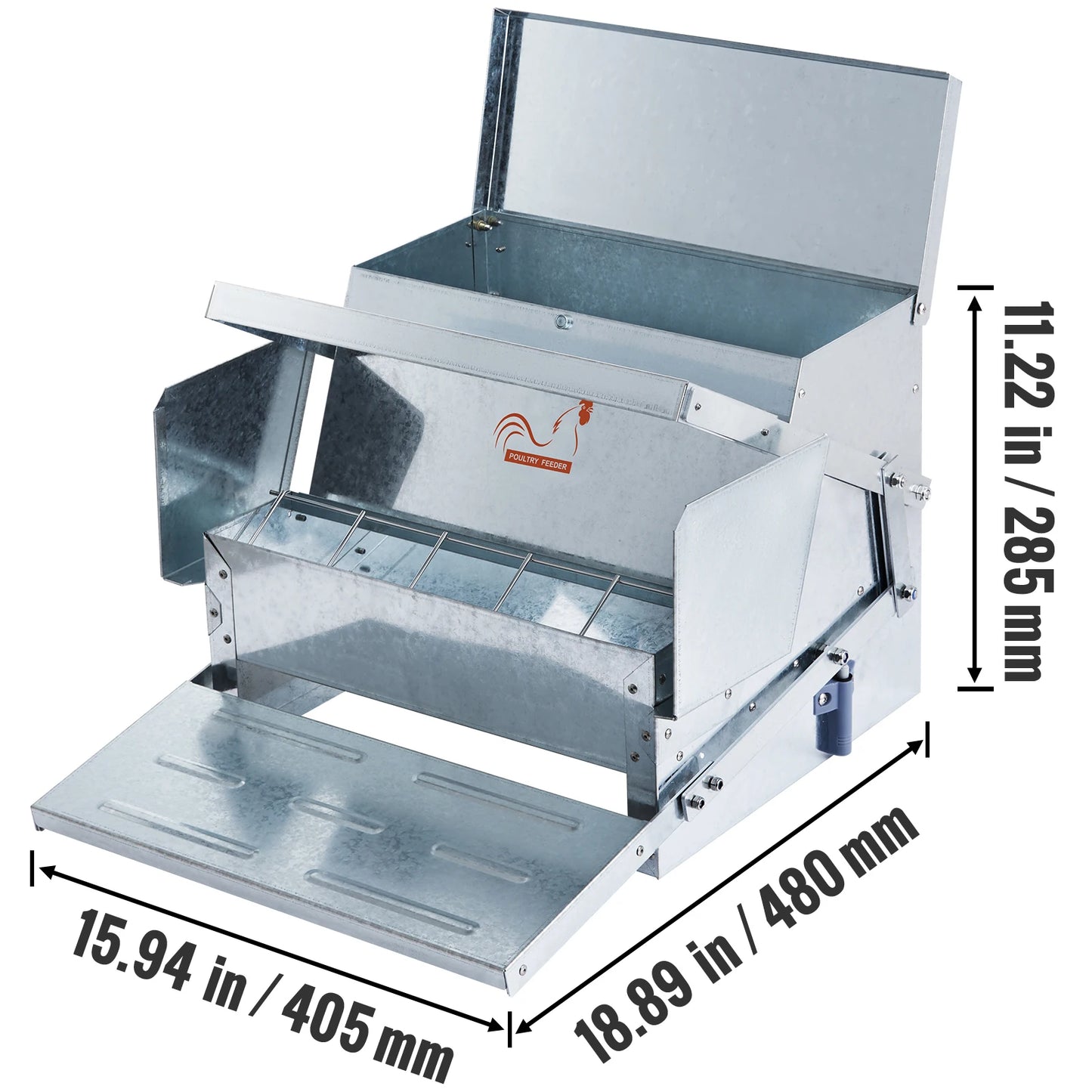 Automatic Chicken Feeder 25 lbs Capacity