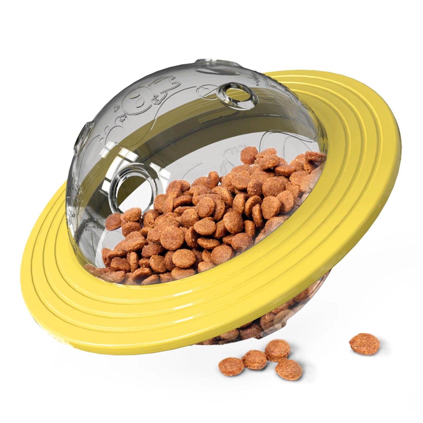 Dog Interactive Food Leaking Dispensing Treat Ball