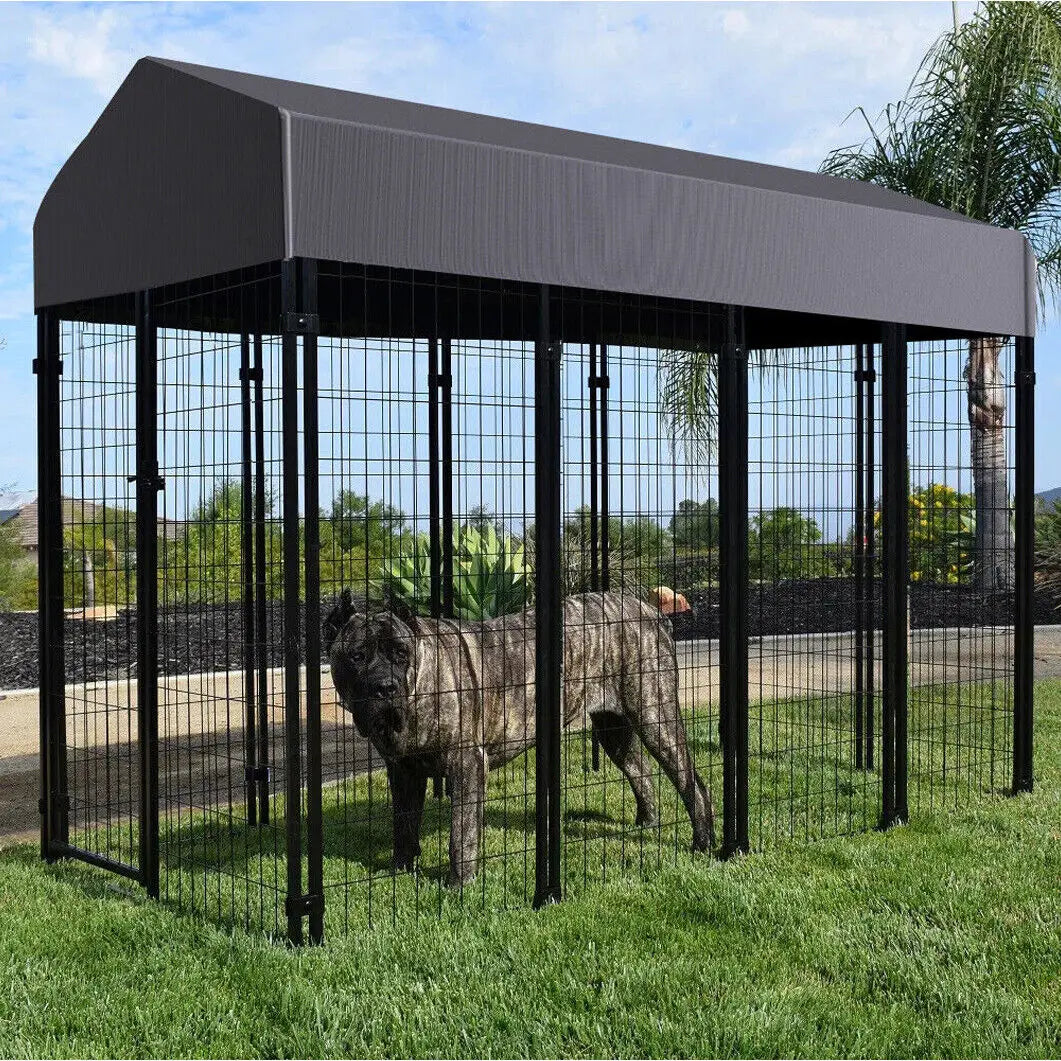 Pet Run Enclosure with Roof