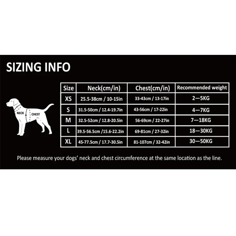Dog Harness Reflective Nylon