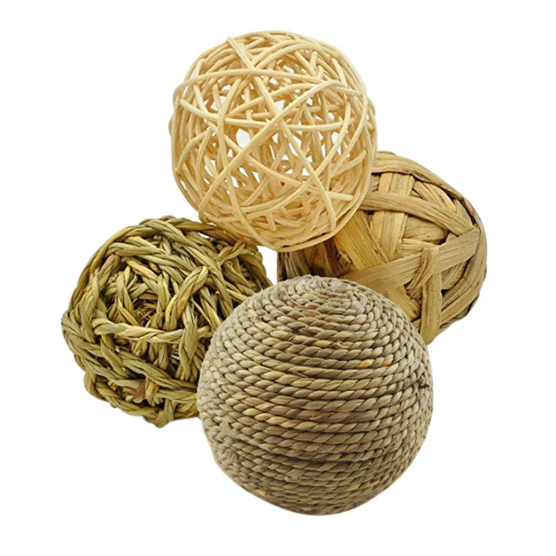 Chew Toy Natural Grass Ball