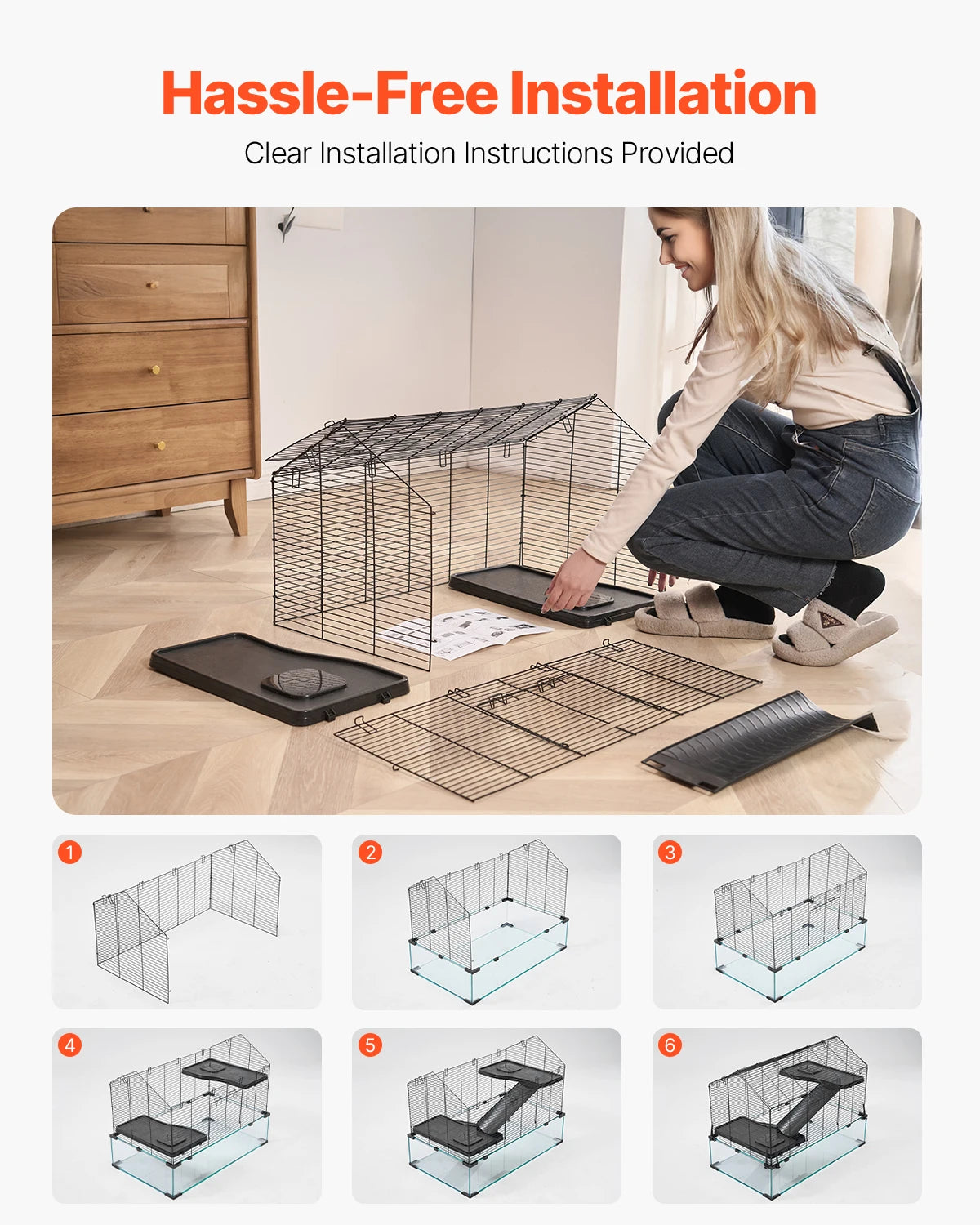 360° Viewing Transparent Portable Habitats