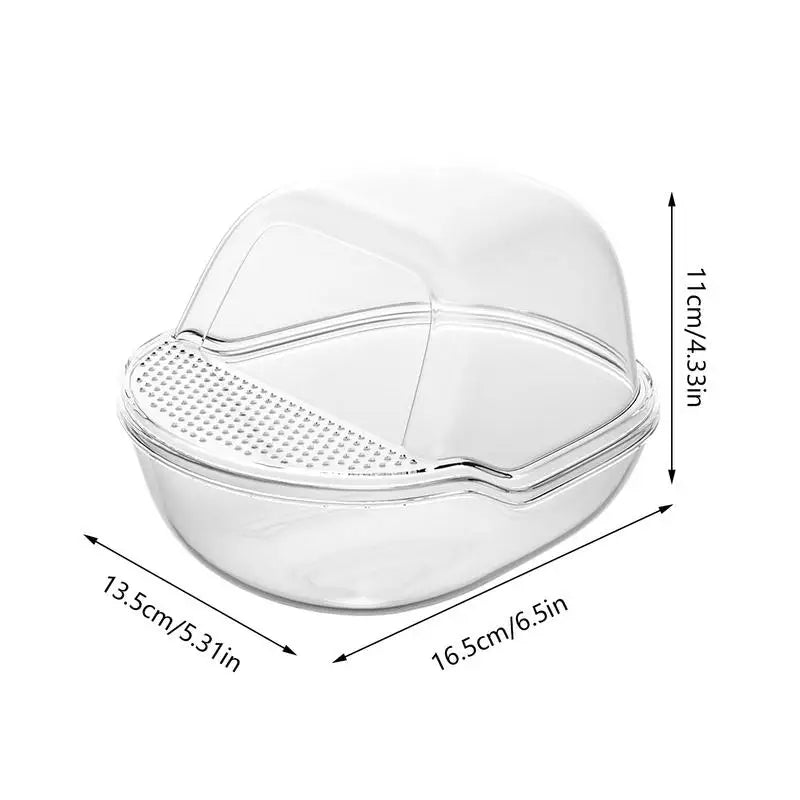 Hamster toilet/Bath Tub