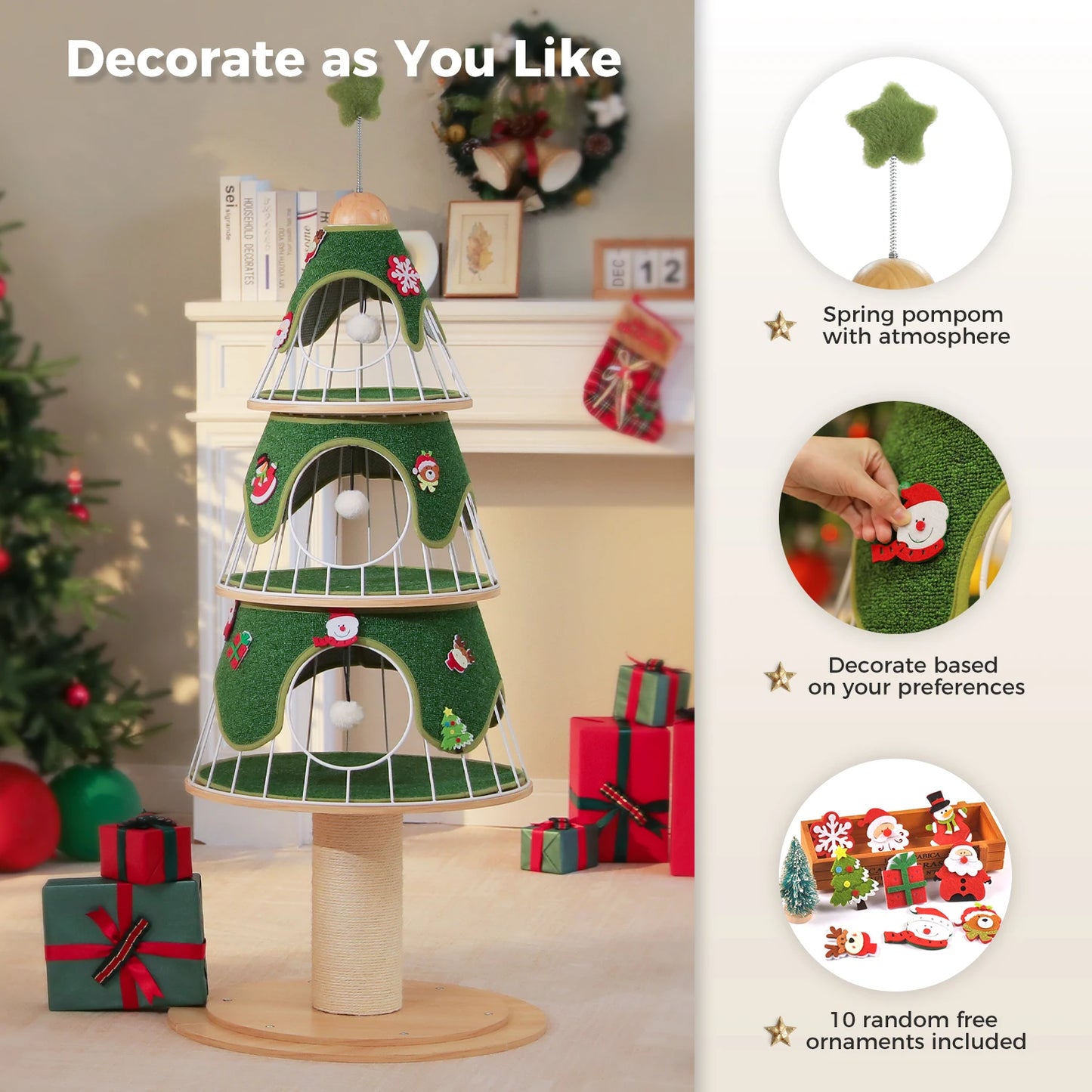 Christmas Cat Tree