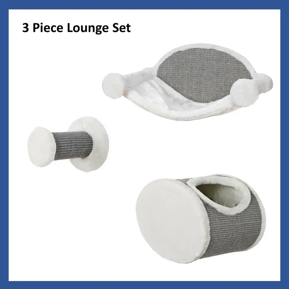 Wall Mount Step Hammock Set Multi-Level