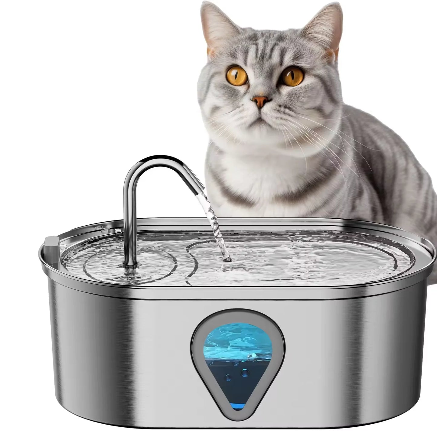 3.5L large capacity pet water dispenser