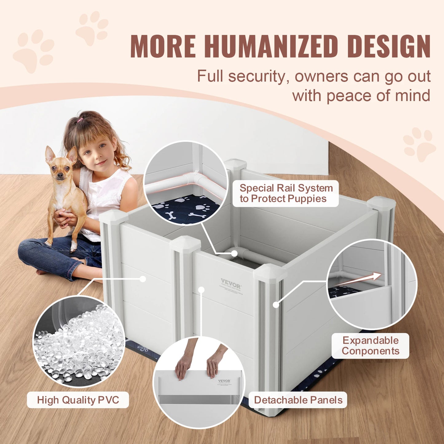 Whelping Box for Dogs and Puppies