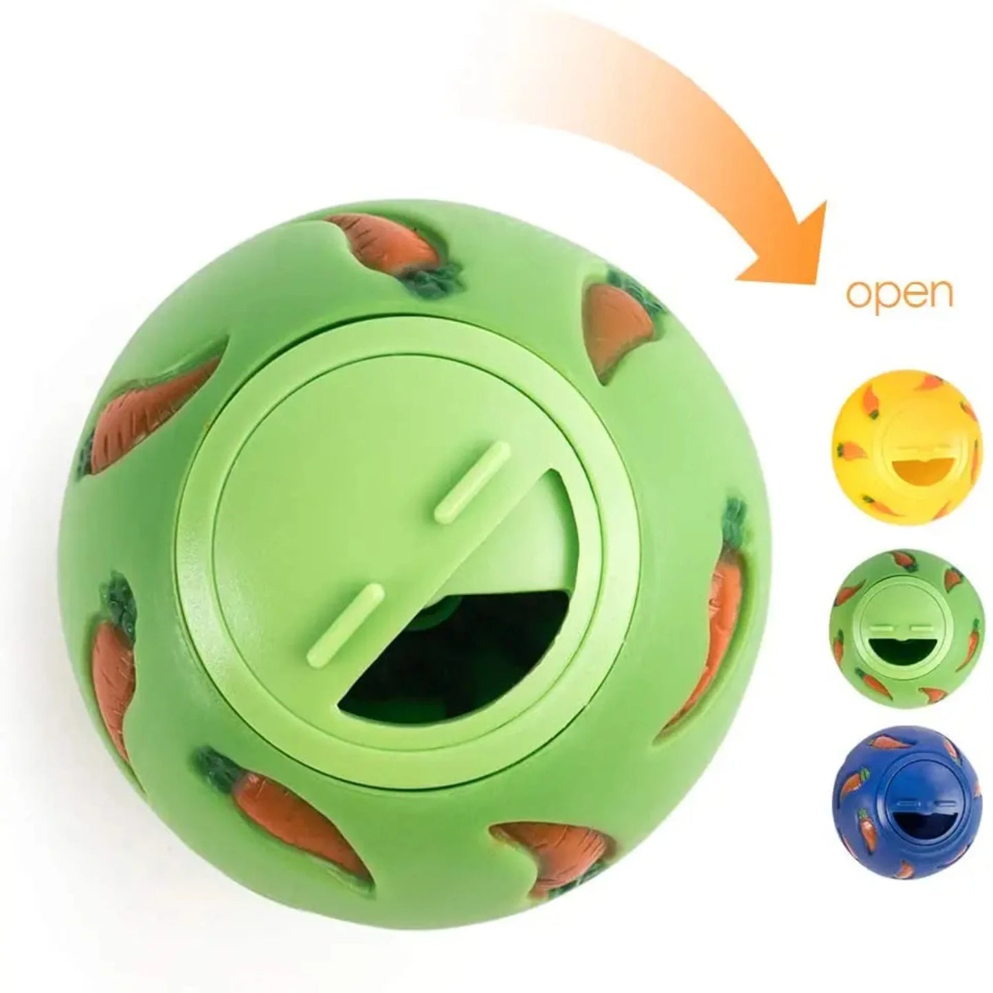 Interactive Toy Snack Ball Bite Resistant