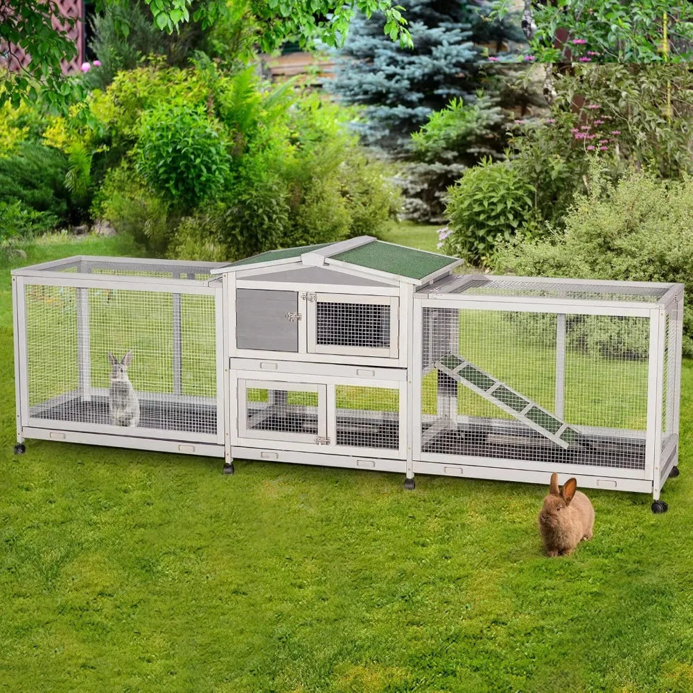 94.5'' Hutch with 8 Wheels