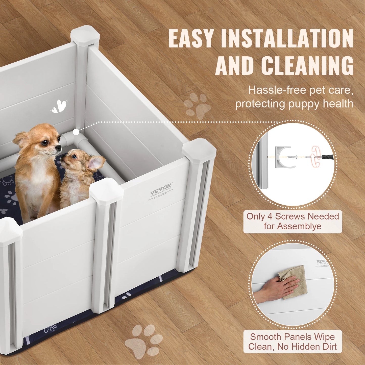 Whelping Box for Dogs and Puppies