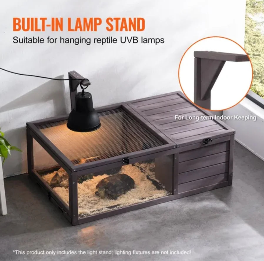 Tortoise Habitat Wooden