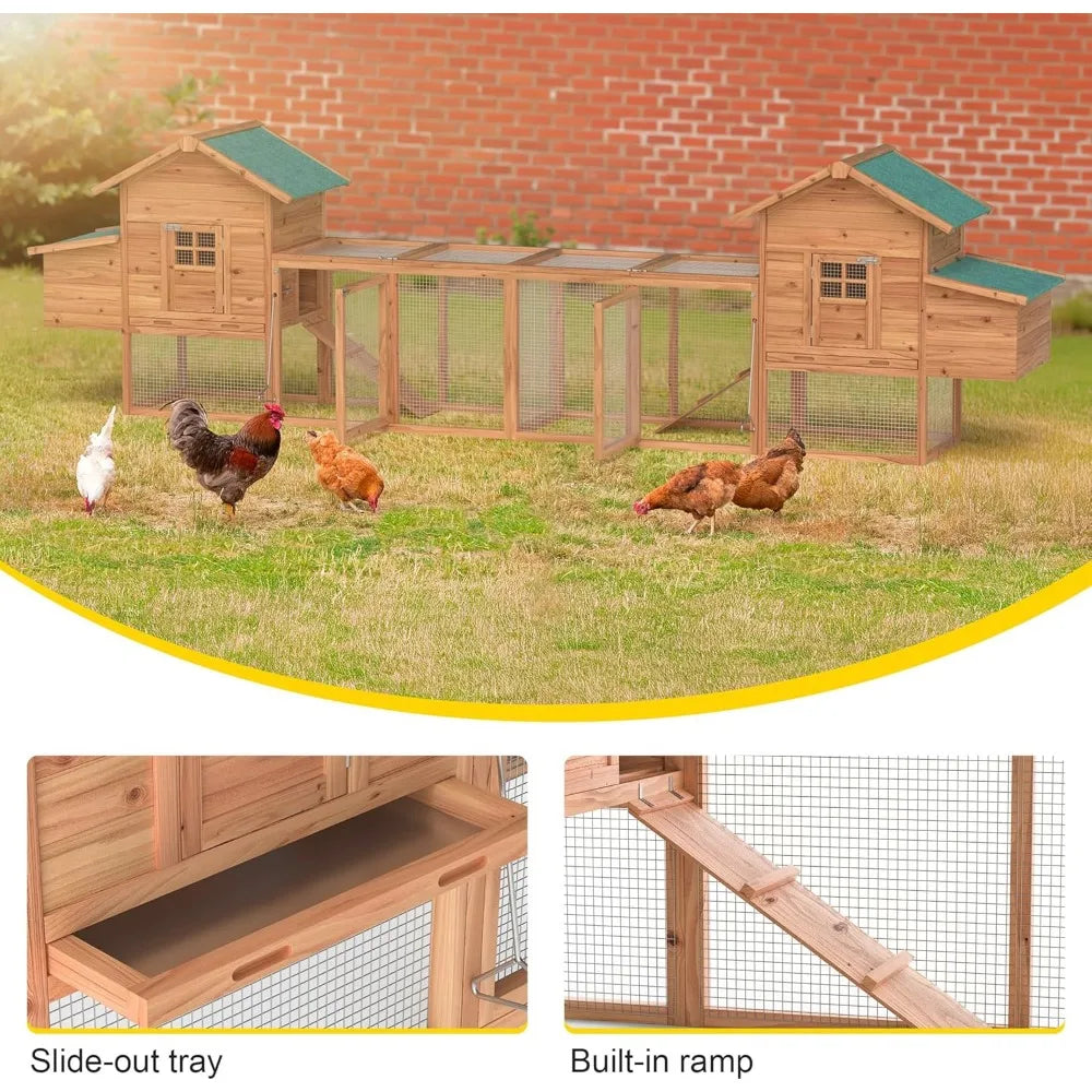 Outdoor Chicken Coop for 4-8 Chickens