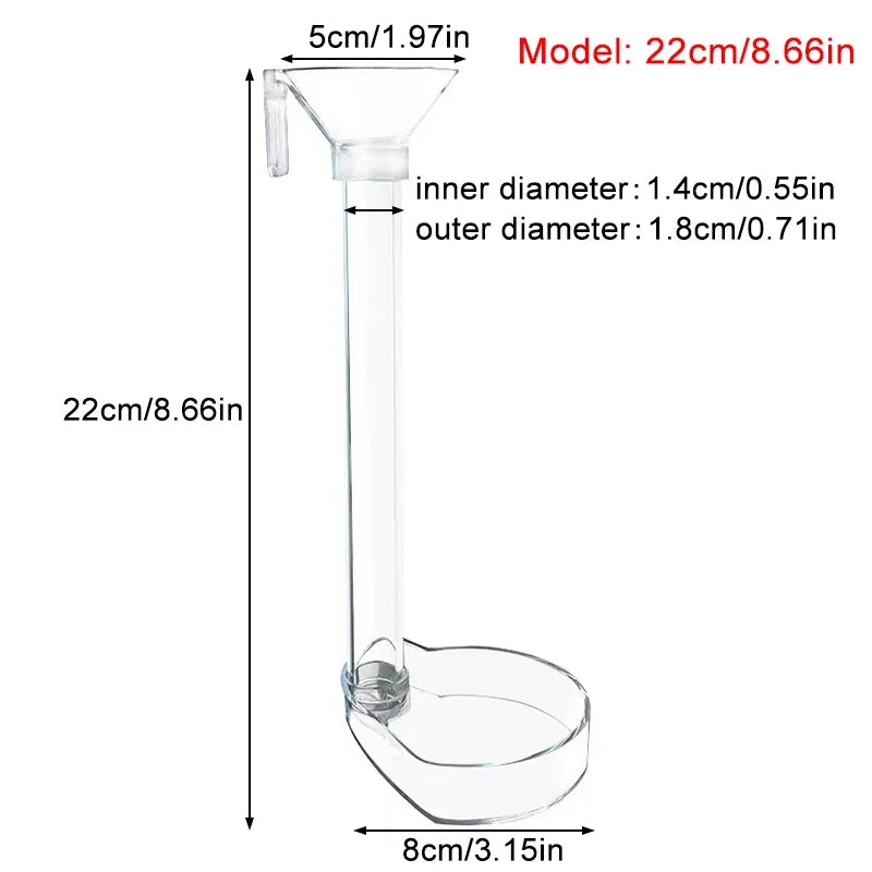 Acrylic Aquarium Fish Feeder