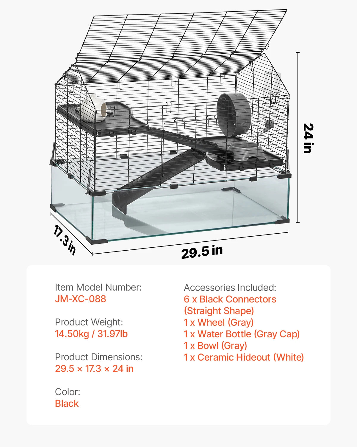 360° Viewing Transparent Portable Habitats