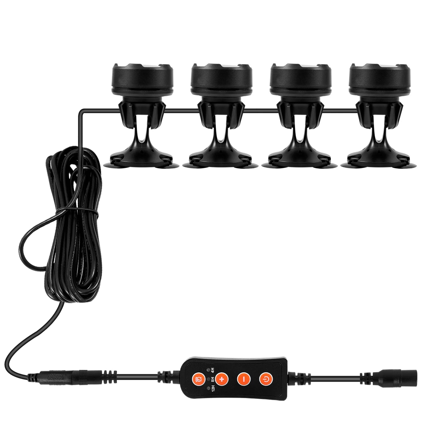 LED Aquarium Lights With Timer Waterproof Submersible
