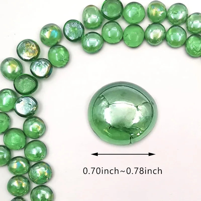 Flat Glass Marbles