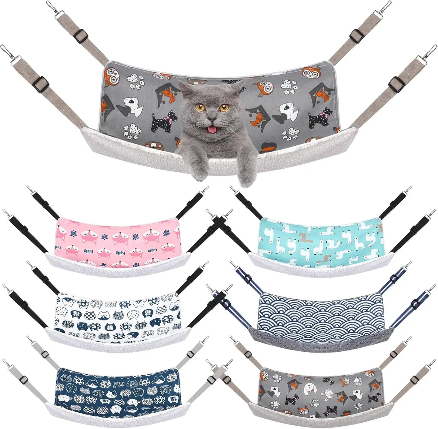 6 Pcs Reversible Hammocks