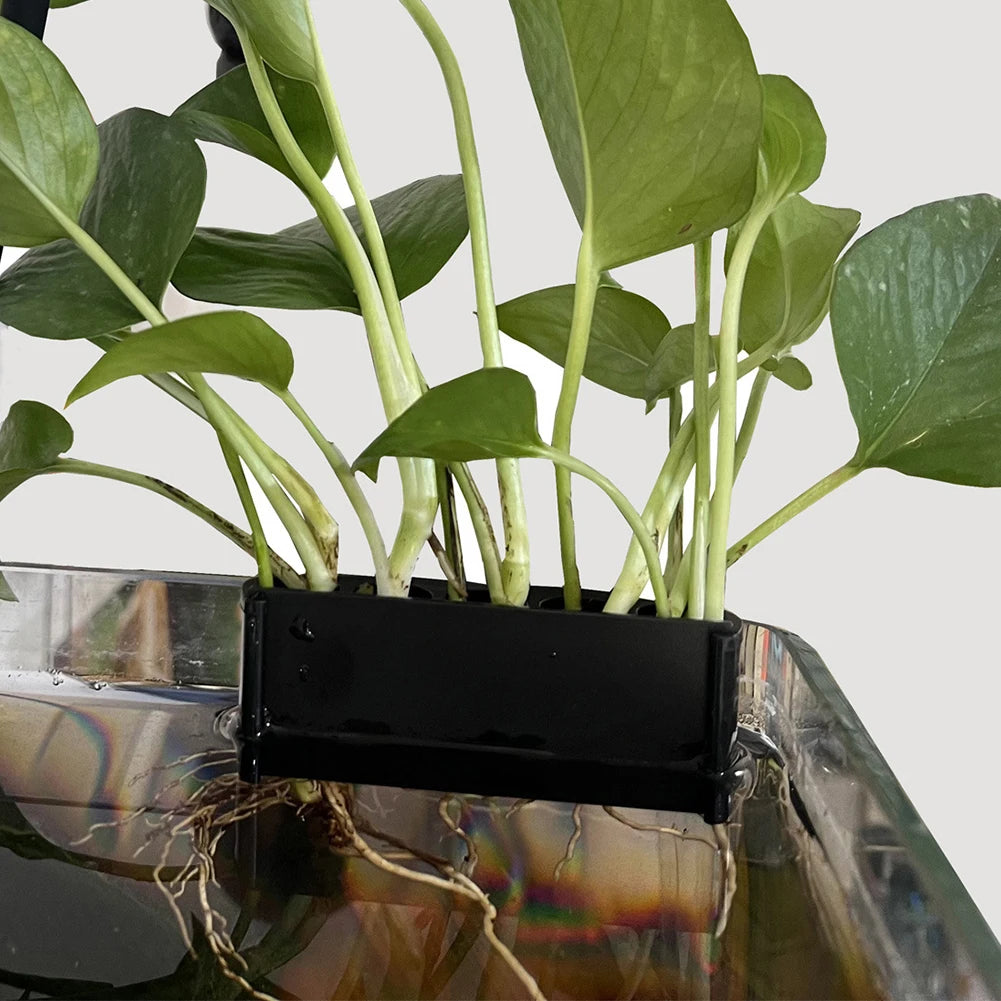 Hanging Plant Shelf with Integrated Hook